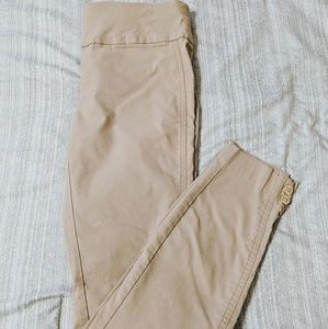 ✳️ REDUCED✳️NY&C Khaki Pull-On Ankle Pants